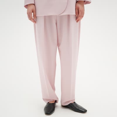 Pink Tailored Naxa Trousers