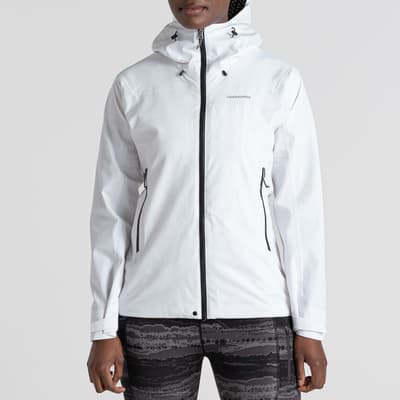 White Dynamic Waterproof Pro II Stretch Jacket