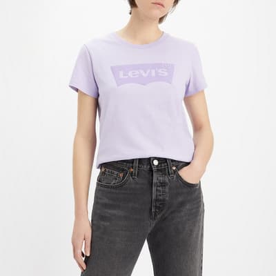 Lilac Cotton T-Shirt