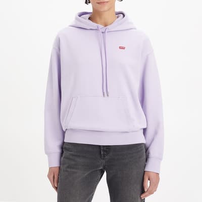 Lilac Cotton Hoodie