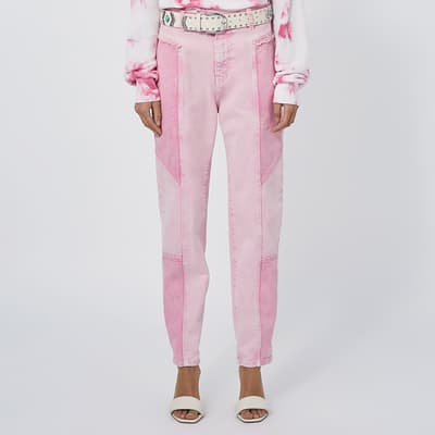 Pink Patch Jean